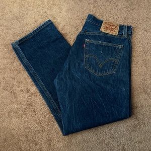 Levi's Denim Jeans - 501 Straight Leg - Button-Fly - W35 L32